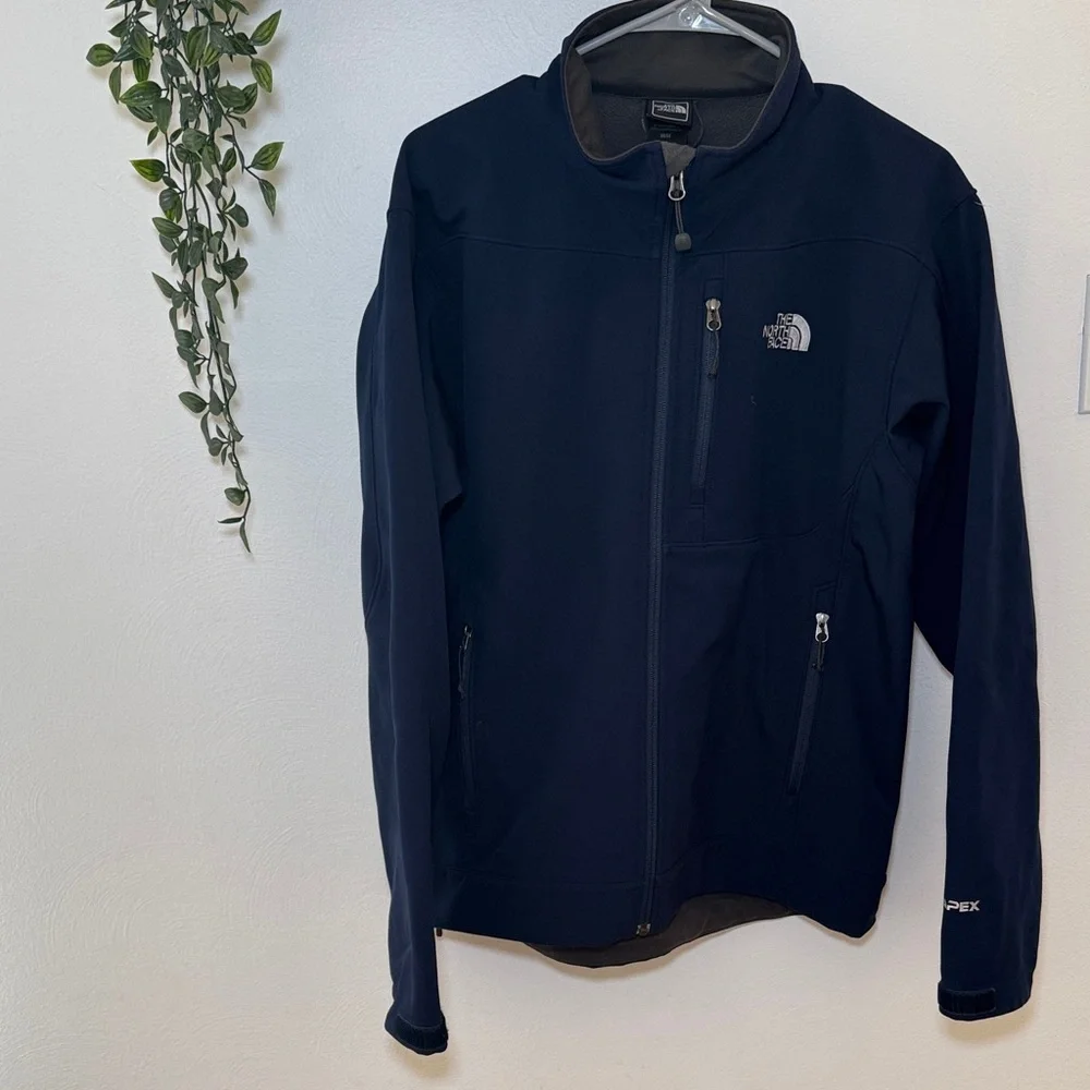 The North Face APEX Men's windbreaker Jacket dark blue